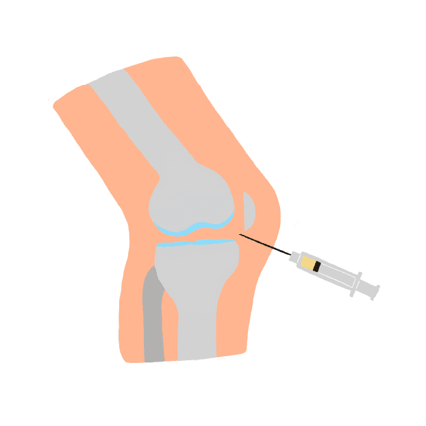 治療注射のイラスト